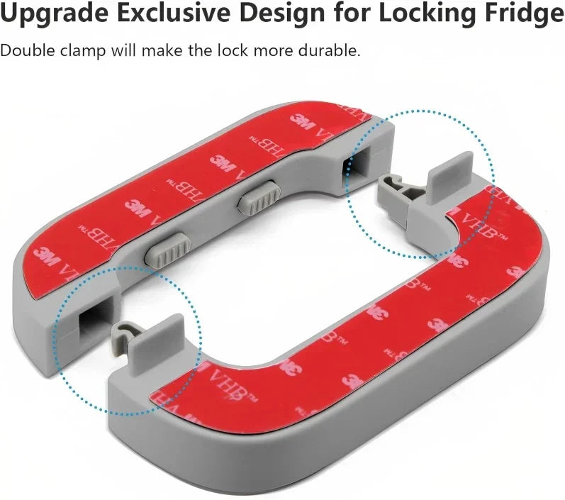 Refrigerator Lock for Child Safety