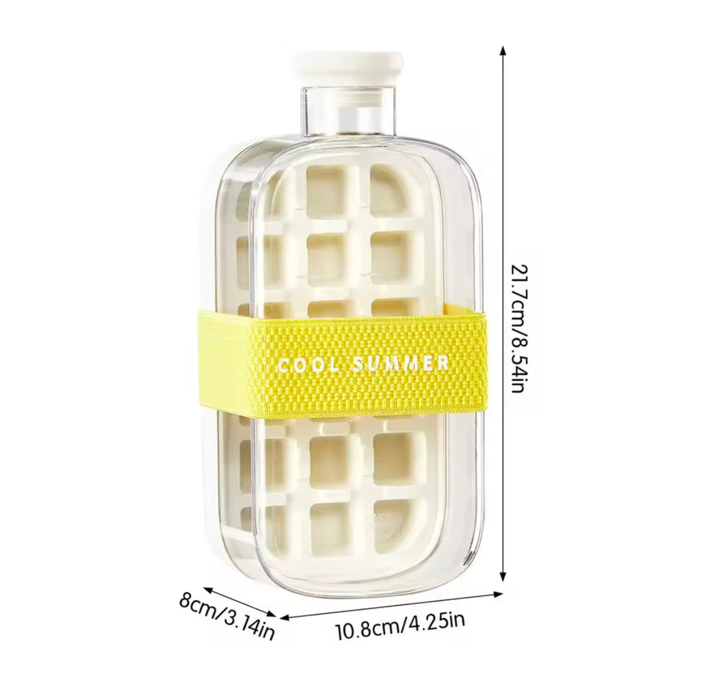 2 In 1 Ice Cube Bottle