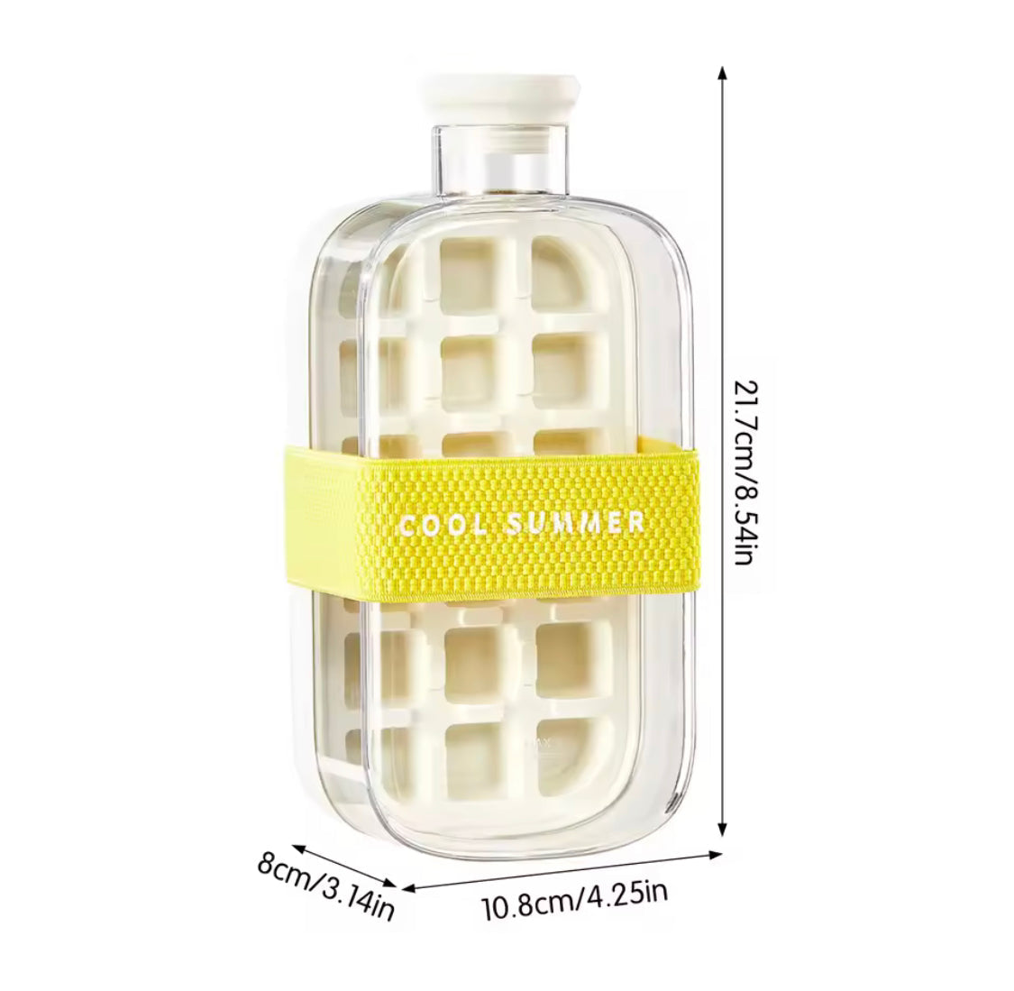2 In 1 Ice Cube Bottle