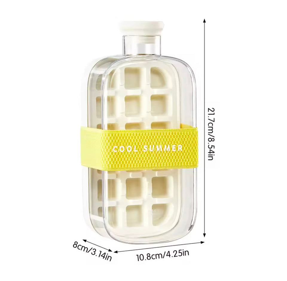 2 In 1 Ice Cube Bottle