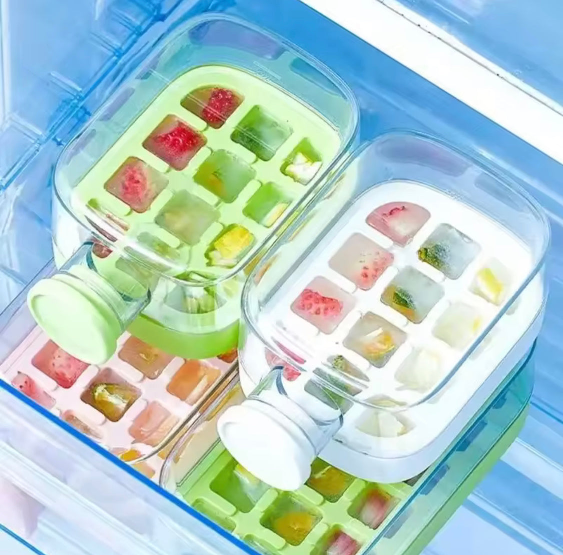 2 In 1 Ice Cube Bottle