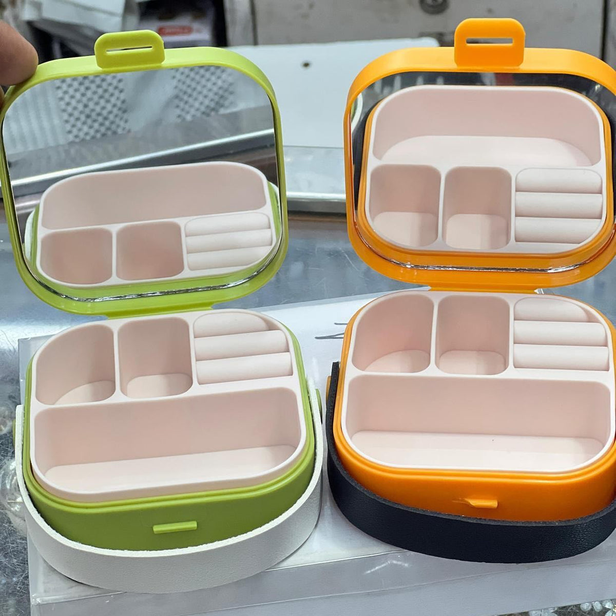 Foldable Travel jewellery Bag