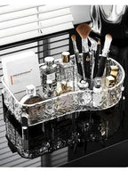 Glacier Makeup with Brush Holder