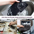 4pcs Gas Stove Protector Sheet