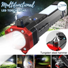 Multifunctional LED Torch Light With Powerbank - (IMPORTED)