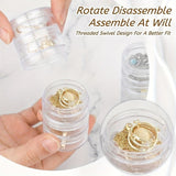 Multilayer mini jewellery organizer