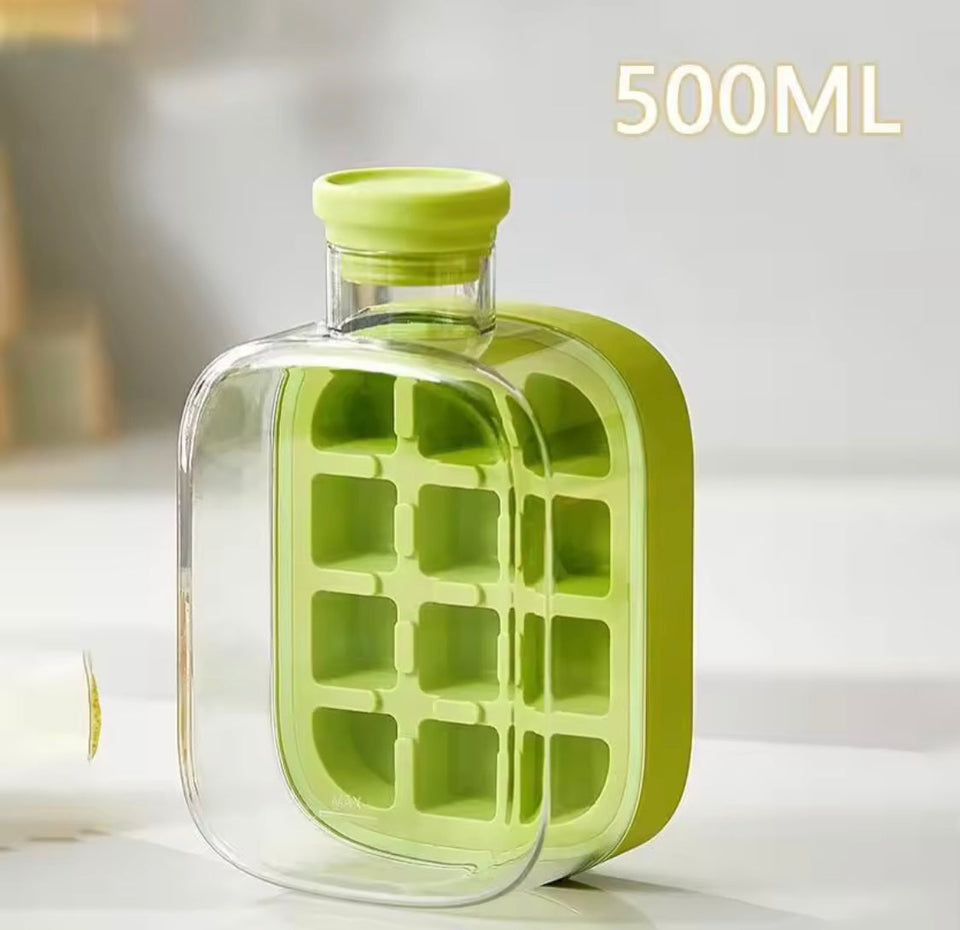 2 In 1 Ice Cube Bottle