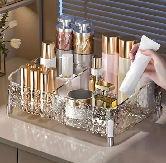 Glacier Makeup with Brush Holder