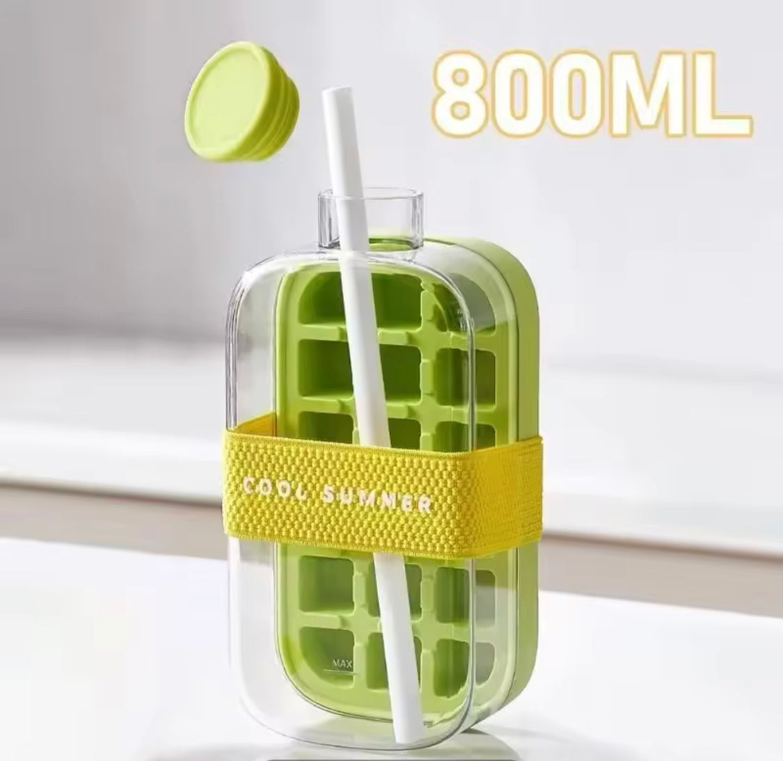 2 In 1 Ice Cube Bottle