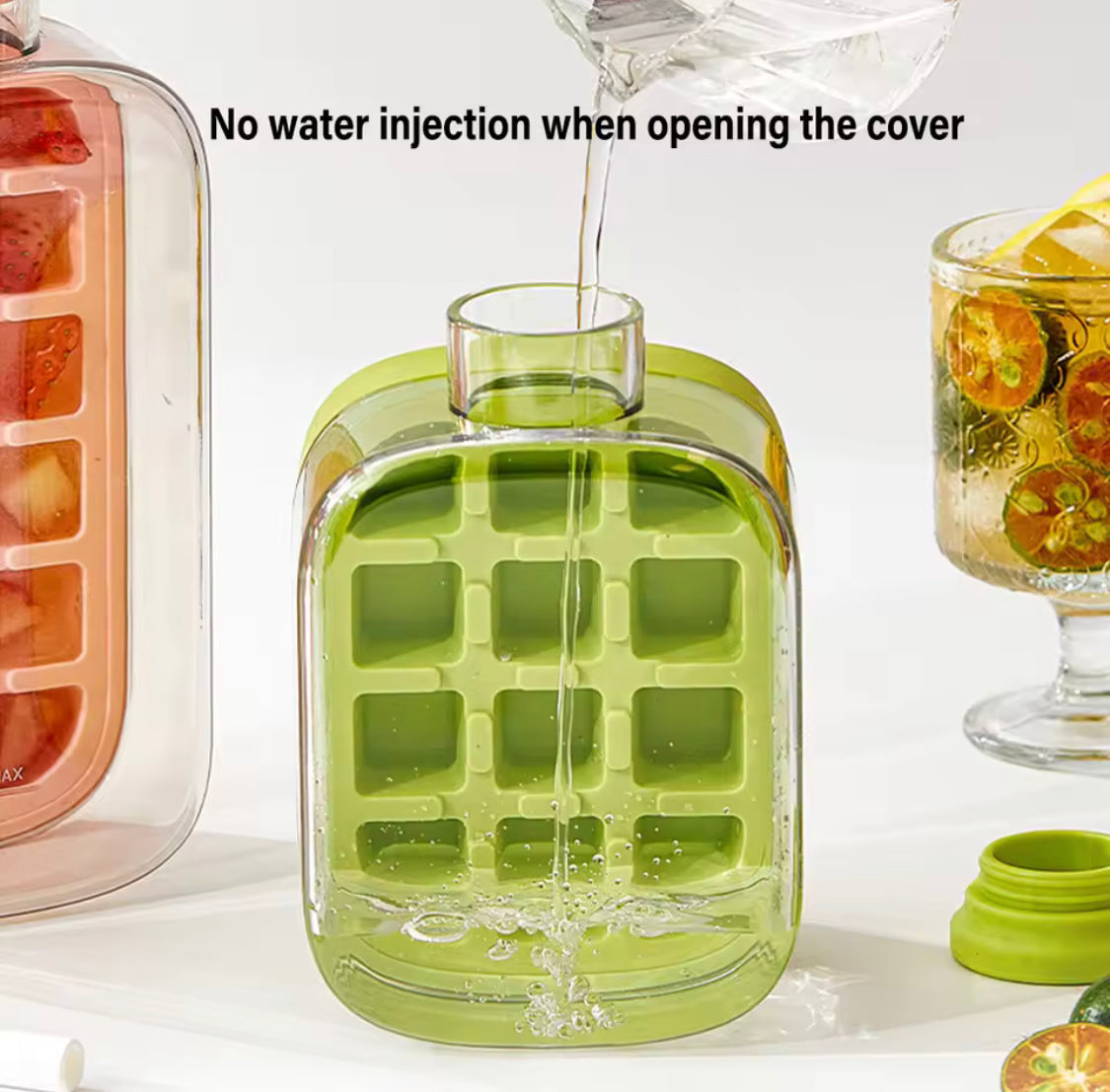 2 In 1 Ice Cube Bottle