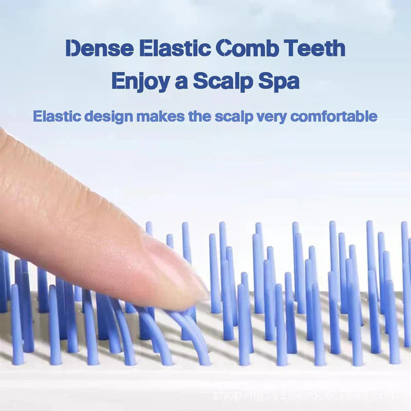 Self Cleaning Hair Brush, One Click Cleaning Telescopic Hair Comb