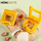 Cute Sandwich Bread Cutter & Sealer – Round & Square Shapes