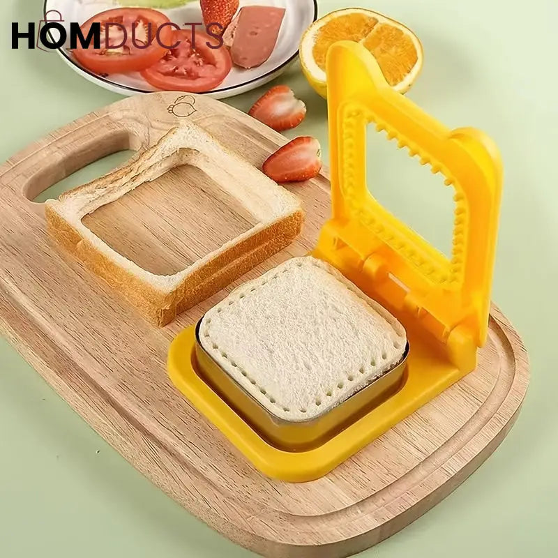 Cute Sandwich Bread Cutter & Sealer – Round & Square Shapes