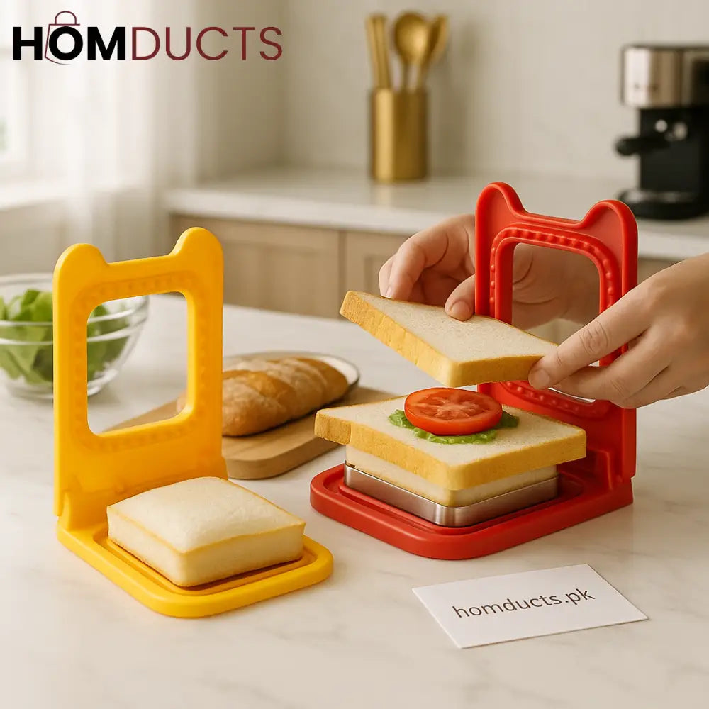Cute Sandwich Bread Cutter & Sealer – Round & Square Shapes