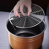 Stainless Steel Round Pot Steamer Rack Durable Dumplings Steaming Tray Tableware Stand for Eggs Kitchen Cooking  Accessories