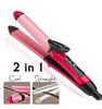 Professional 2 In 1 Hair Straightener & Curler