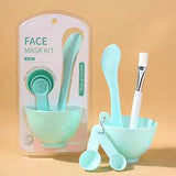 5pcs DIY Mask Bowl Mixing Makeup Tool Set 3 In1 Beauty Skin Care