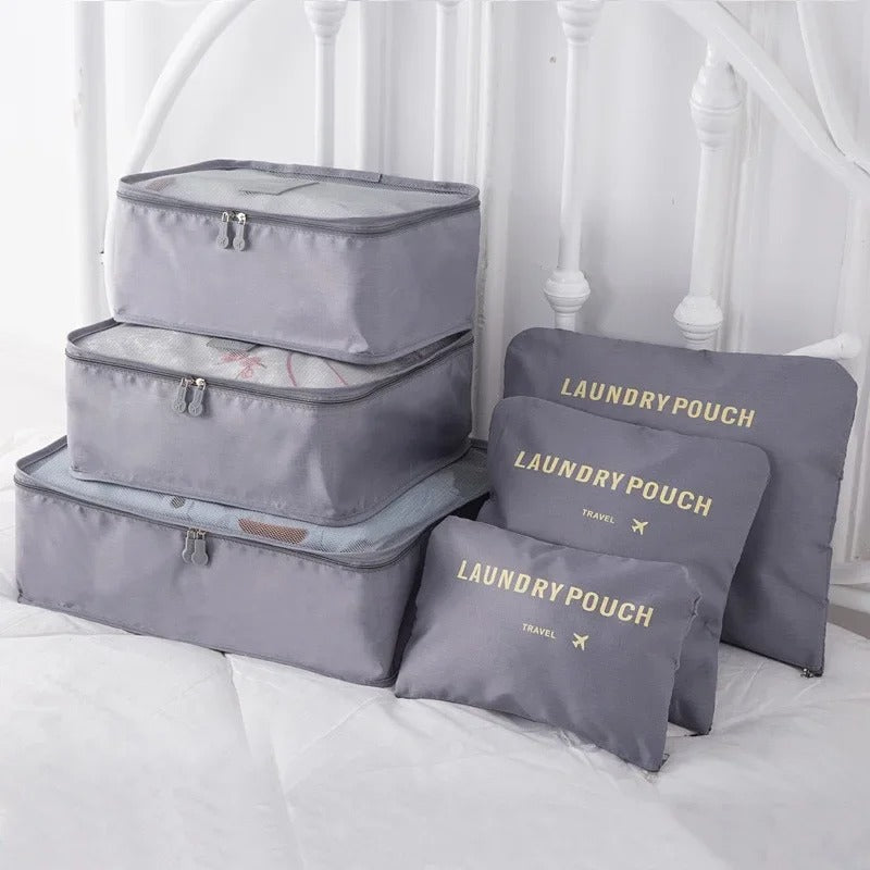 Travel Storage Bag Set (Pack of 6)