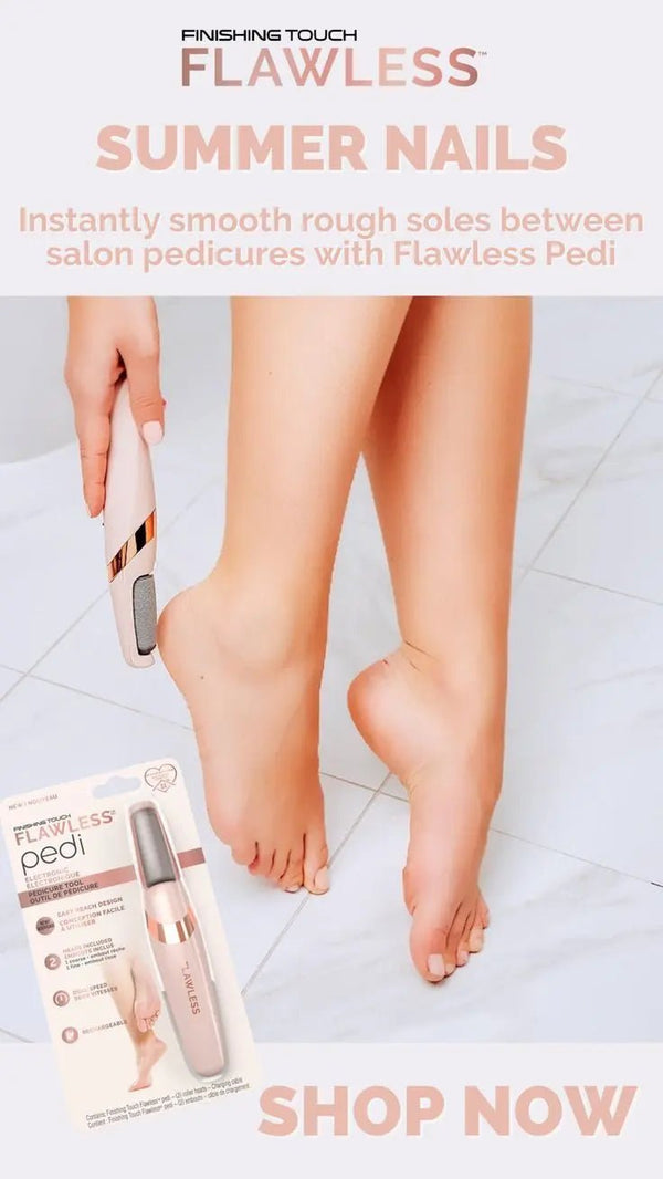Electric Foot Callus Remover – Pedicure File for Cracked Heels