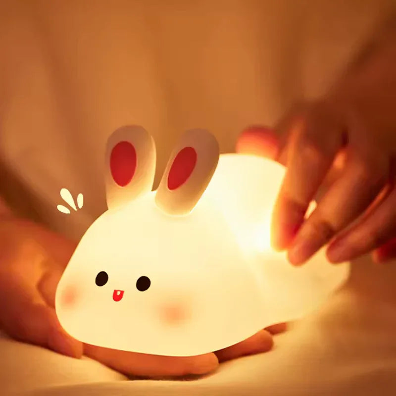 Rabbit  Character Silicone Lamp
